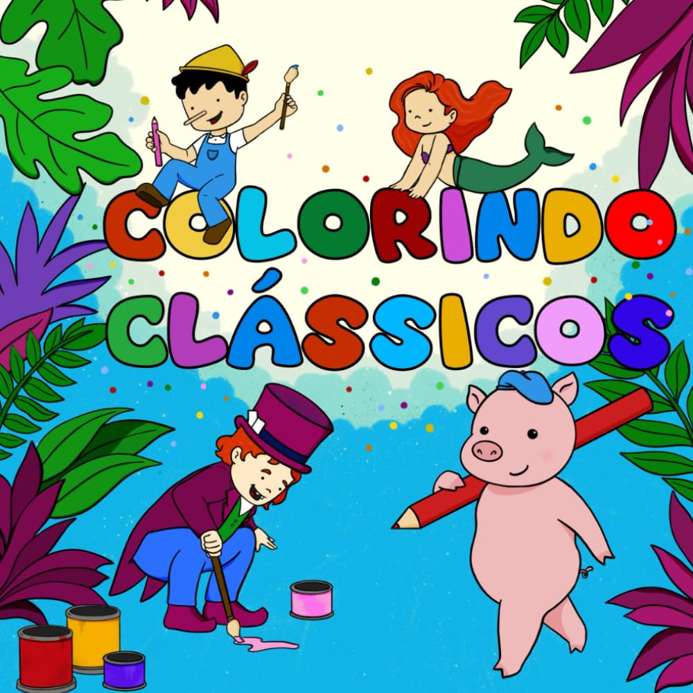 Colorindo Clássicos: livro de colorir infantil (Portuguese Edition) baixar o livro de graça