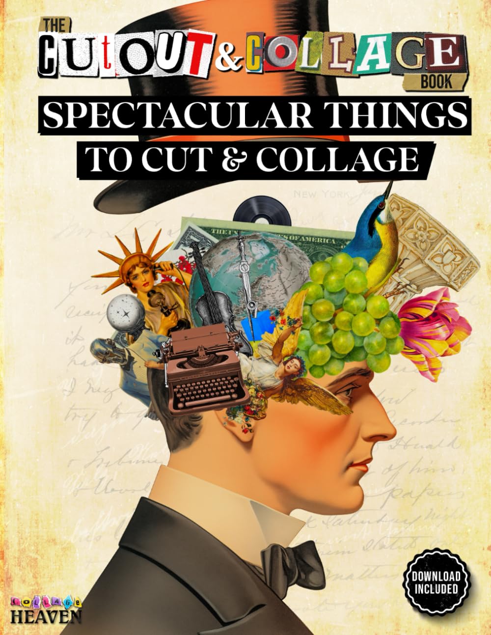 capítulo por capítulo baixar The Cut Out And Collage Book Spectacular Things To Cut & Collage: 300+ Images For Decoupage Collage Art, Scrapbooking, Mixed Media & More! Ephemera For Collage and Mixed Media Artists