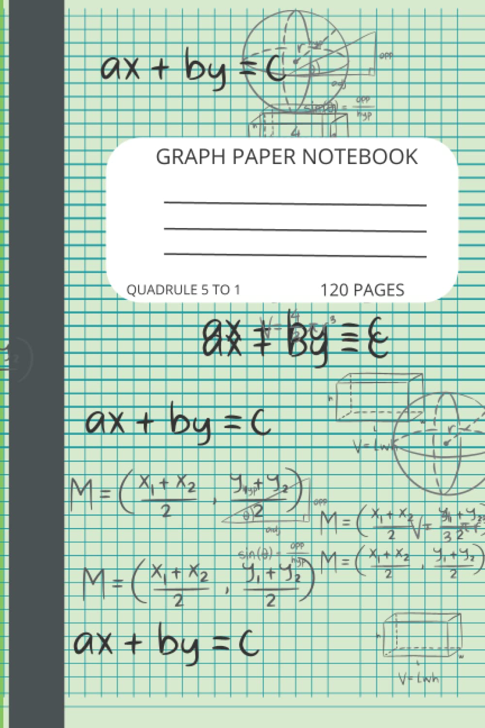 Graph Paper Notebook: Quad Ruled 5X5 squares per inch: Math and Science Composition Notebook for Students baixar o livro de graça