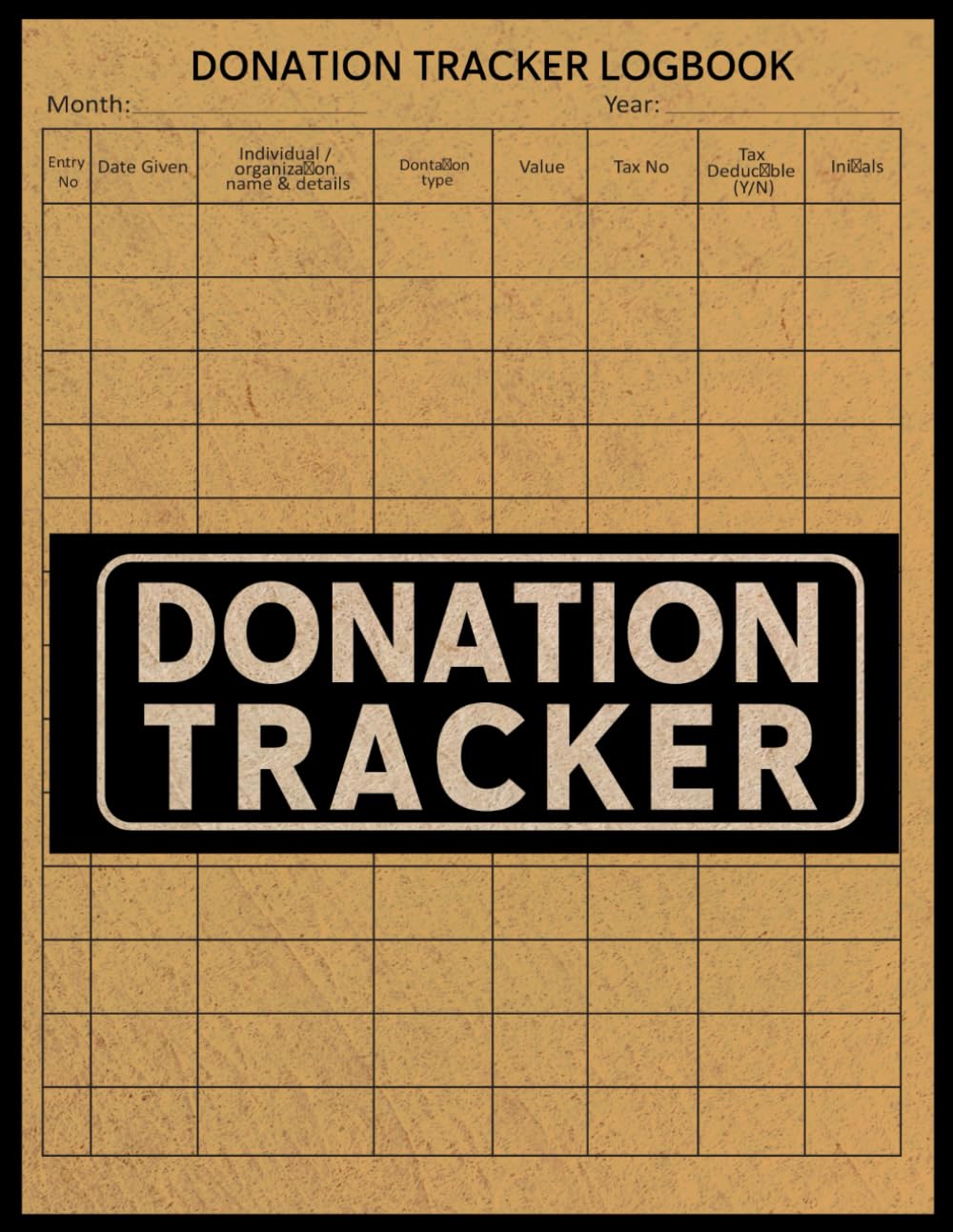 capítulo por capítulo baixar Donation Tracker: Donation Log Book To Record and Track Charitable Donations For Non Profit Organization, Charities