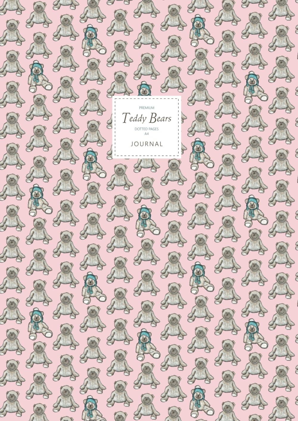 Teddy Bears Journal - Dotted Pages - A4 - Premium: (Pink Edition) Journal 192 dot grid page (A4 / 8.27x11.69 inches / 21x29.7cm / Large) baixar livro de graça