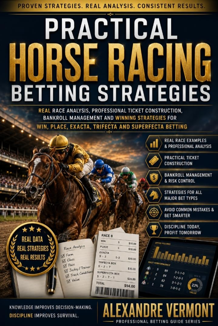 ler totalmente Practical Horse Racing Betting Strategies: Real Race Analysis, Professional Ticket Construction, Bankroll Management and Winning Strategies for Win, Place,... and Superfecta Betting (English Edition)