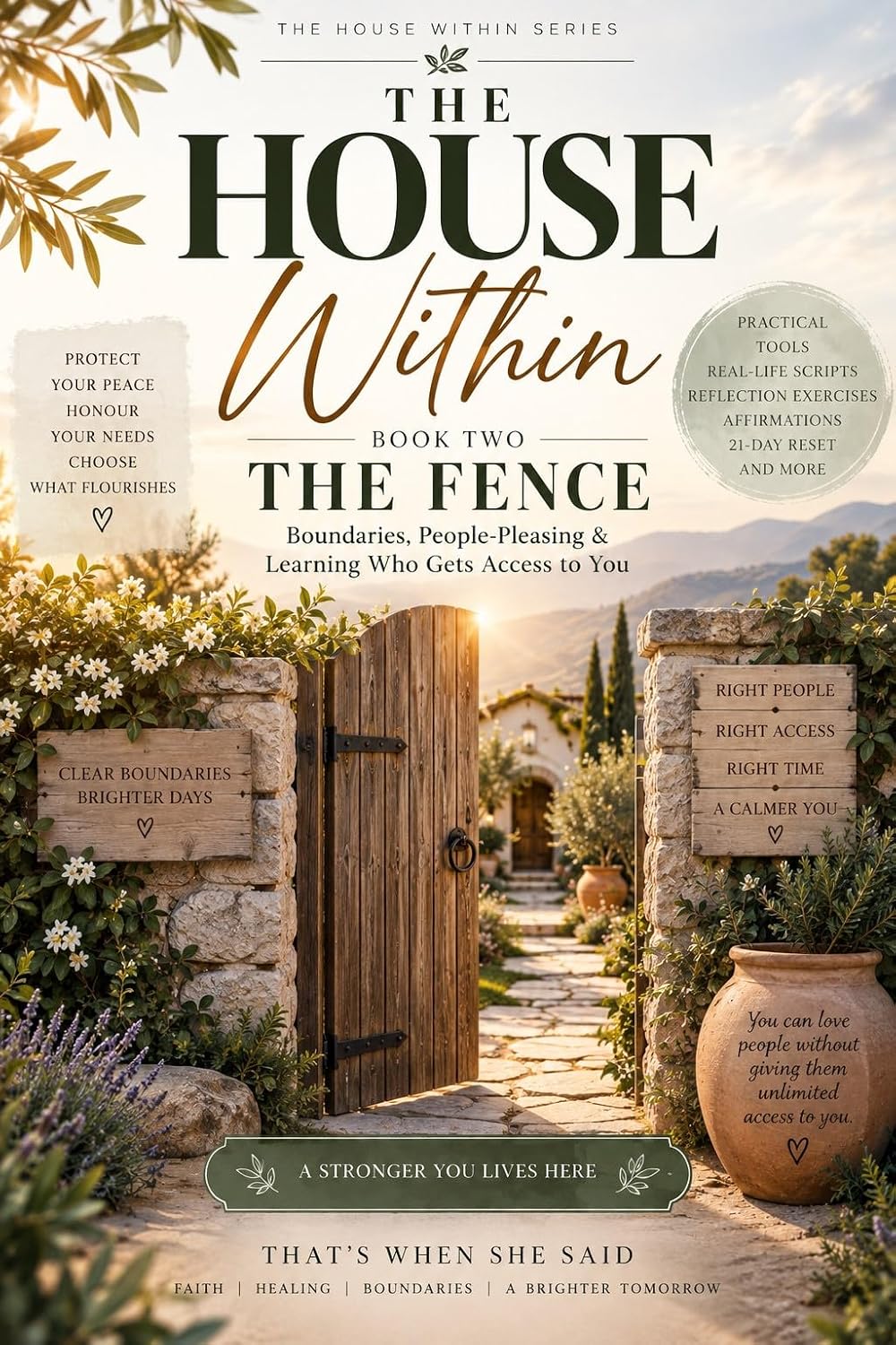ler totalmente The House Within: Boundaries, People-Pleasing & Learning Who Gets Access to You (English Edition)
