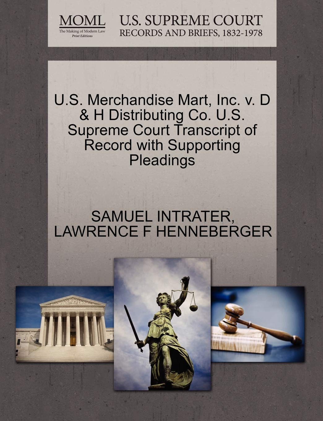 U.S. Merchandise Mart, Inc. v. D & H Distributing Co. U.S. Supreme Court Transcript of Record with Supporting Pleadings baixar o livro de graça