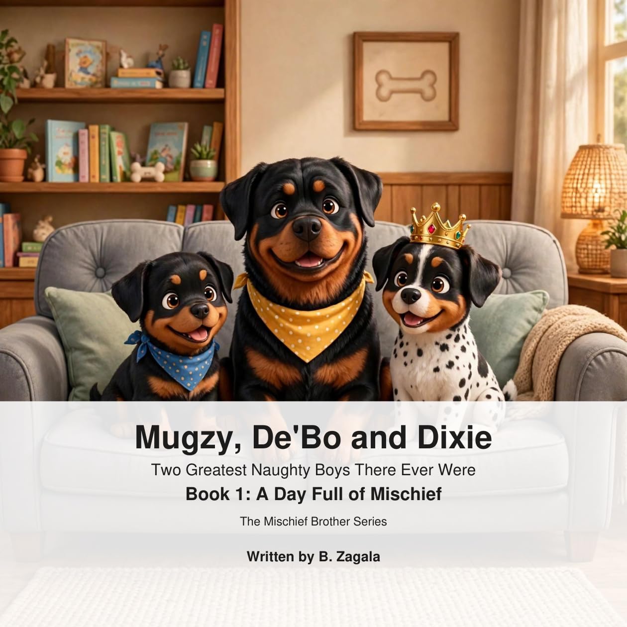 Mugzy, De'Bo & Dixie: Two Greatest Naughty Boys There Ever Were- Book 1: A Day Full of Mischief (The Mischief Brothers) (English Edition) baixar livro de graça