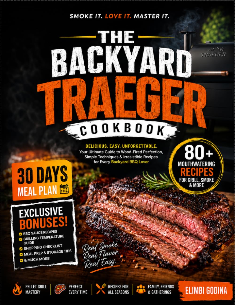 ler totalmente The Backyard Traeger Cookbook: 70 Flavor-Packed Recipes for Smoking Meat, Grilling Favorites, and Mastering Wood-Fired Cooking.