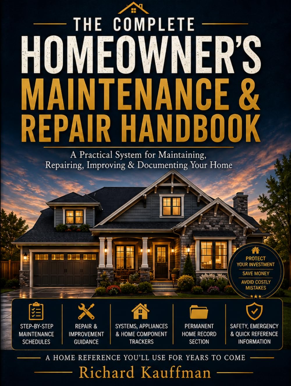 The Complete Homeowner’s Maintenance & Repair Handbook: A Practical System for Maintaining, Repairing, Improving & Documenting Your Home baixar livro de graça