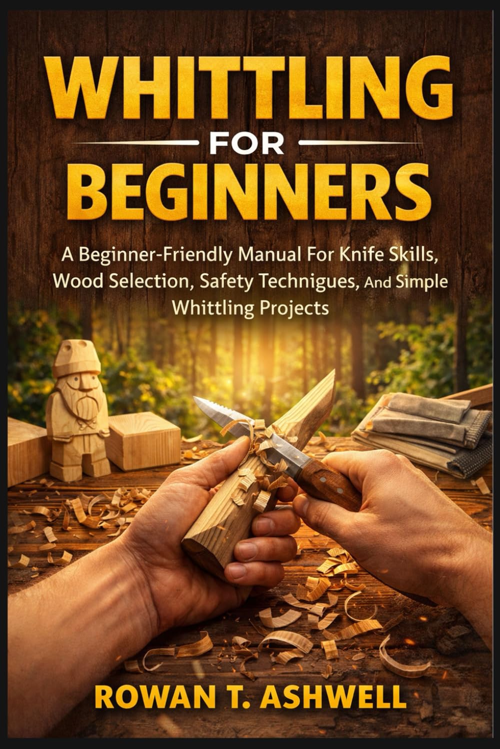 WHITTLING FOR BEGINNERS: A Beginner-Friendly Manual For Knife Skills, Wood Selection, Safety Techniques, And Simple Whittling Projects baixar livro de graça