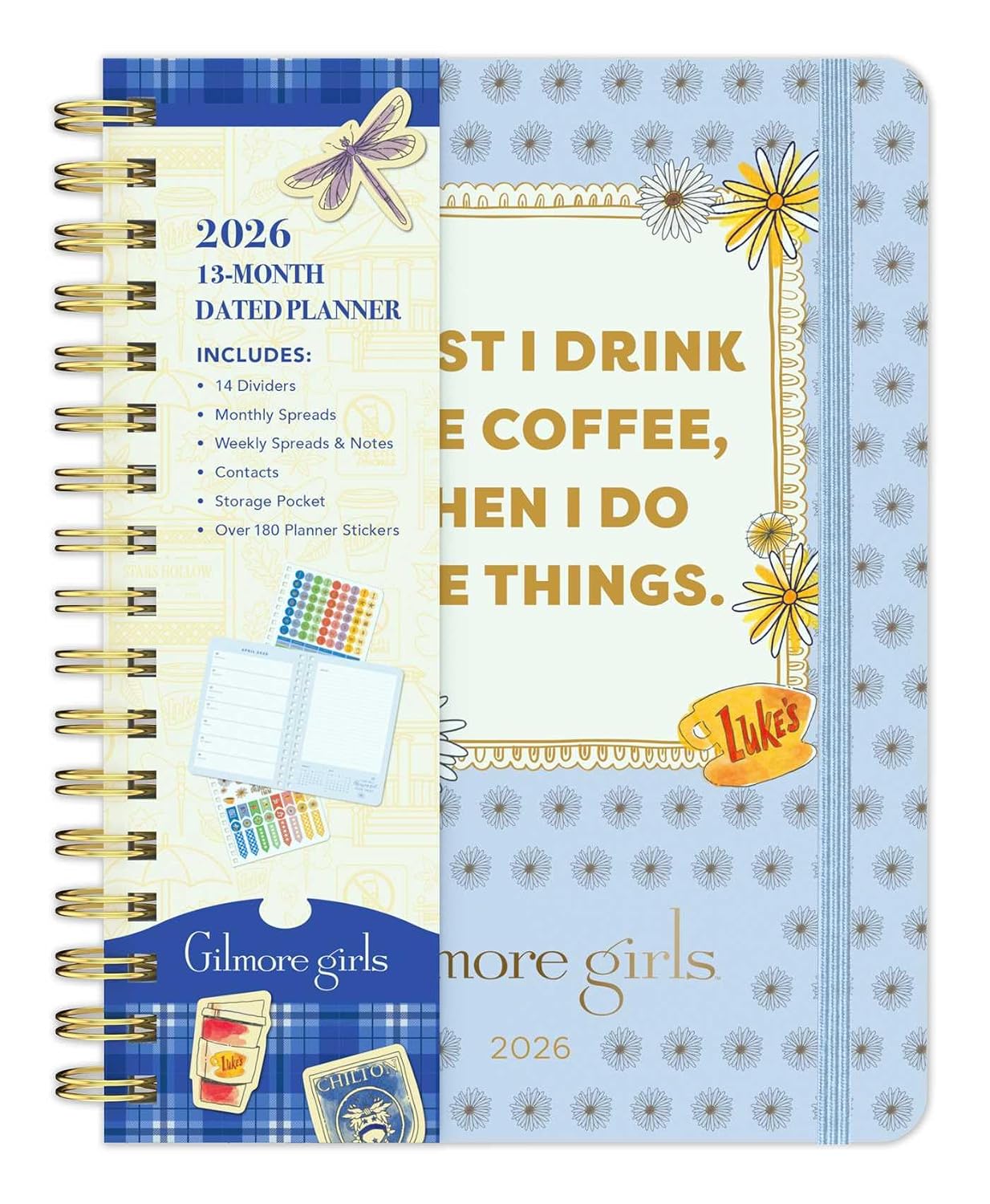 2026 Gilmore Girls 13-Month Weekly Planner baixar o livro de graça