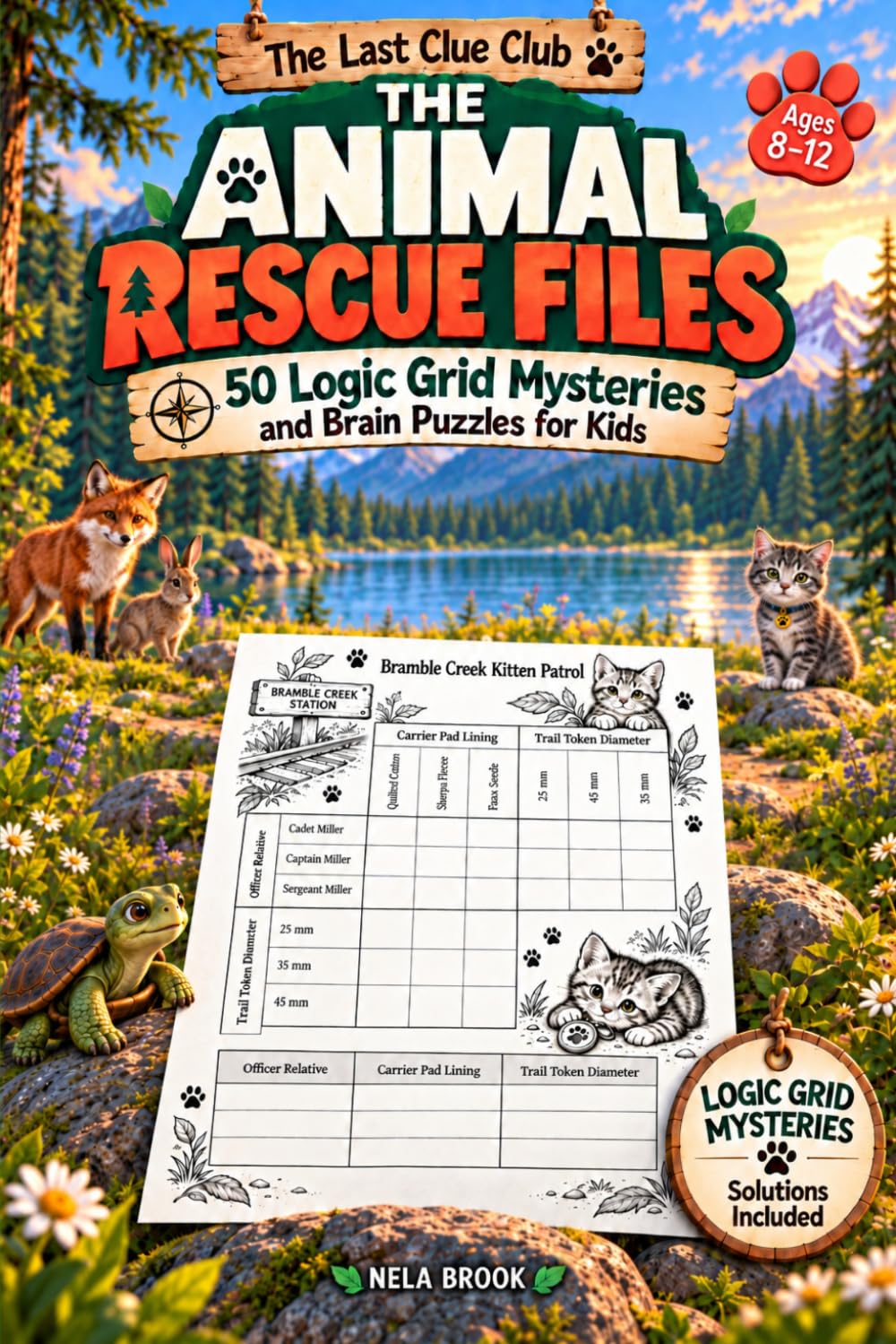 THE ANIMAL RESCUE FILES: 50 Logic Grid Mysteries and Brain Puzzles for Kids Ages 8–12 (THE LAST CLUE CLUB) baixar o livro de graça