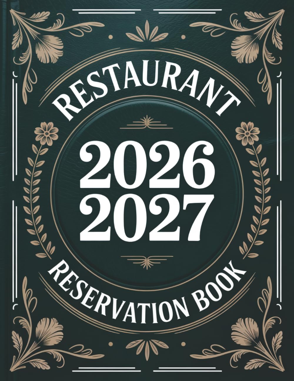 Reservation Book For Restaurant 2026-2027: 12-month Daily Planner from July 2026 to June 2027 baixar livro de graça