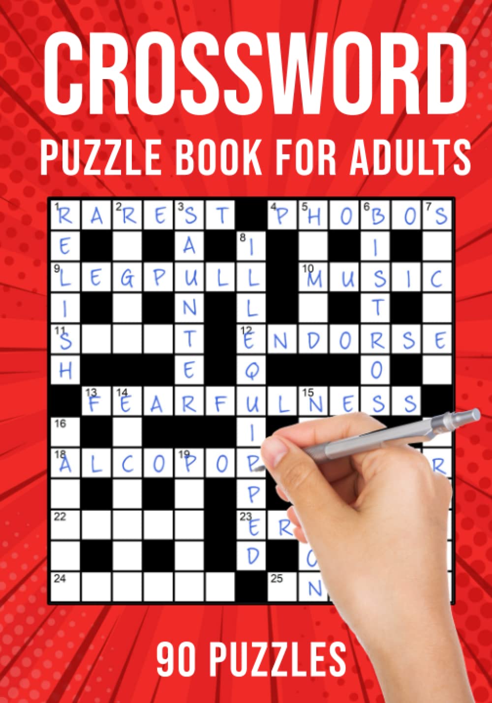 Crossword Puzzle Book for Adults: Quick Daily Cross Word Activity Books | 90 Puzzles ( UK Version) baixar livro de graça