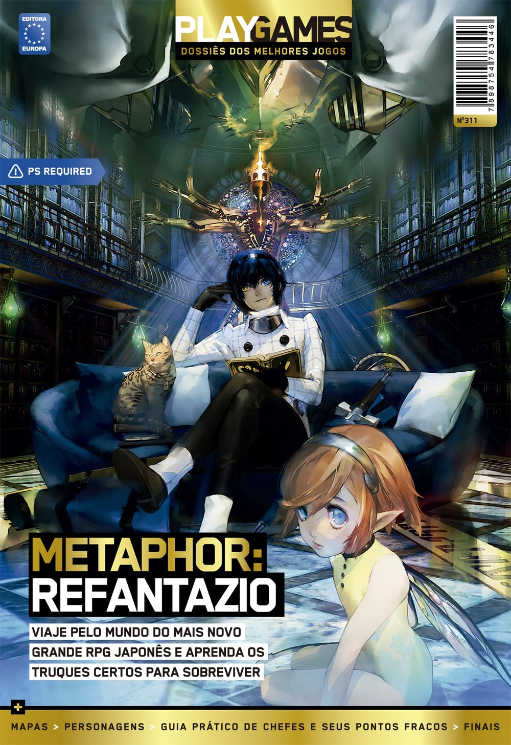 Revista Play Games 311 - Metaphor: ReFantazio baixar o livro de graça
