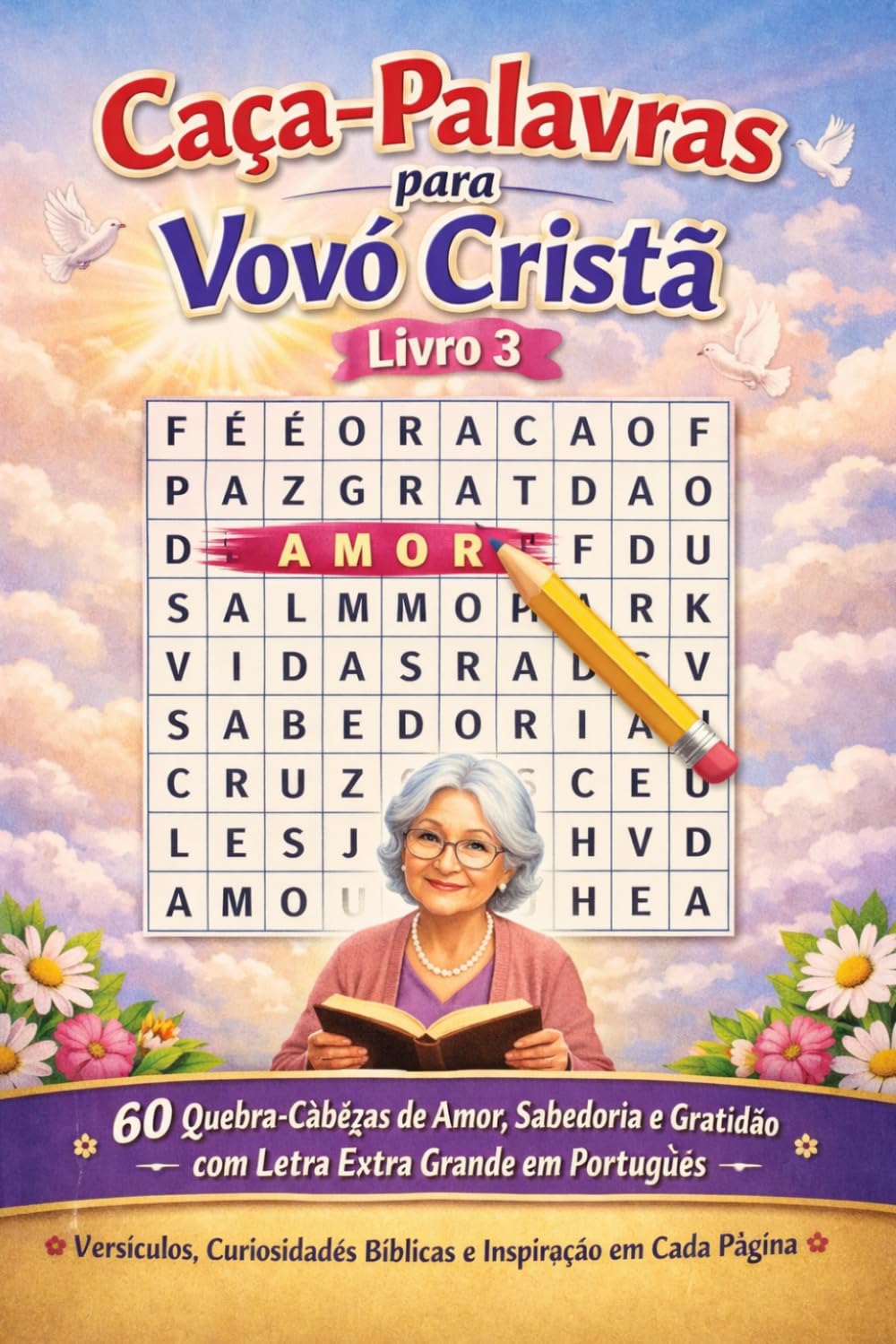 capítulo por capítulo baixar Caca-Palavras para Vovo Crista – Livro 3: 60 Quebra-Cabecas de Amor, Sabedoria e Gratidao com Letra Extra Grande em Portugues: Serie Caca-Palavras... – Letra Extra Grande (Portuguese Edition)