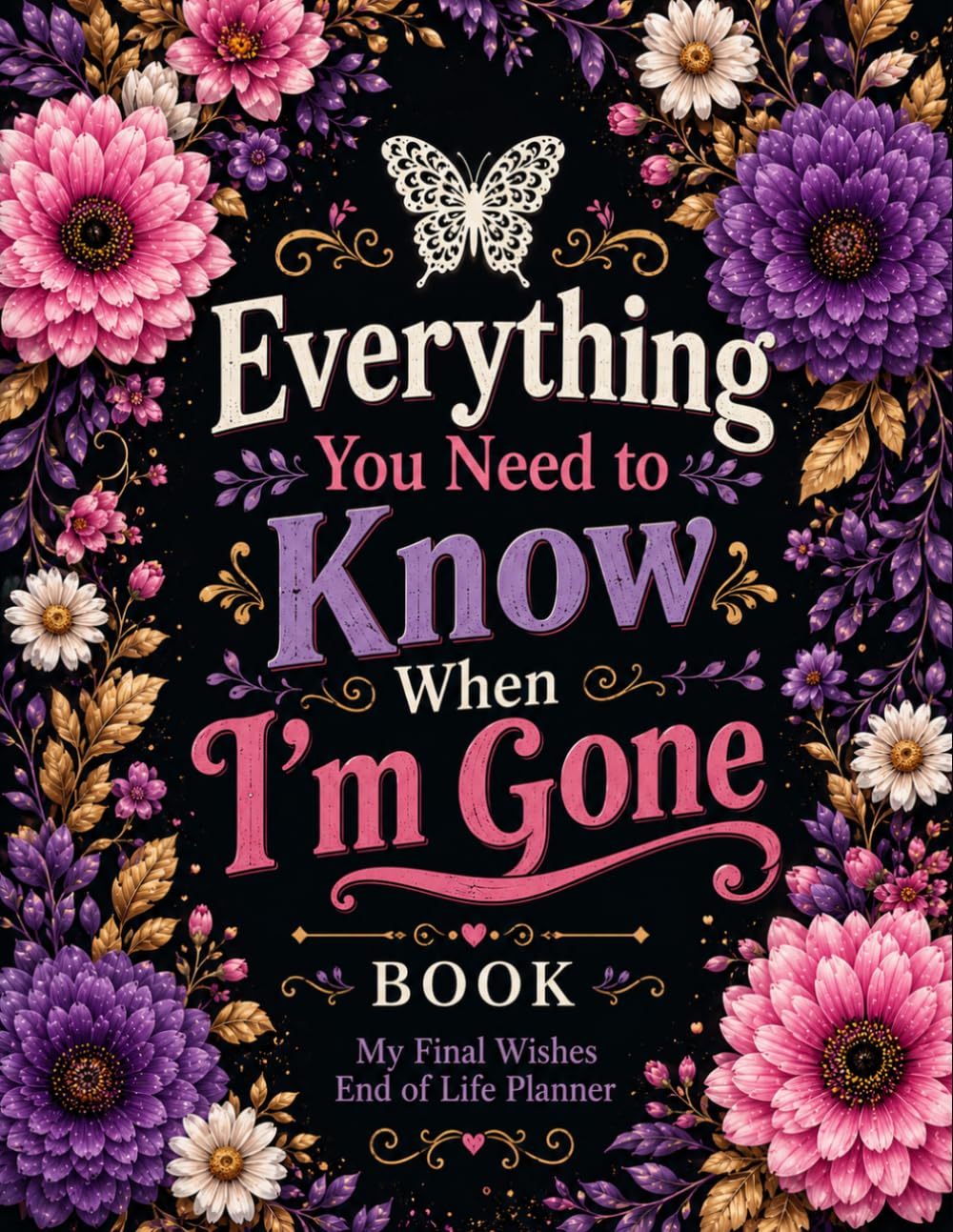 Everything You Need to Know When I'm Gone: The End-of-Life Planner Record Book is a useful tool for keeping important information clear and well organized. baixar o livro de graça