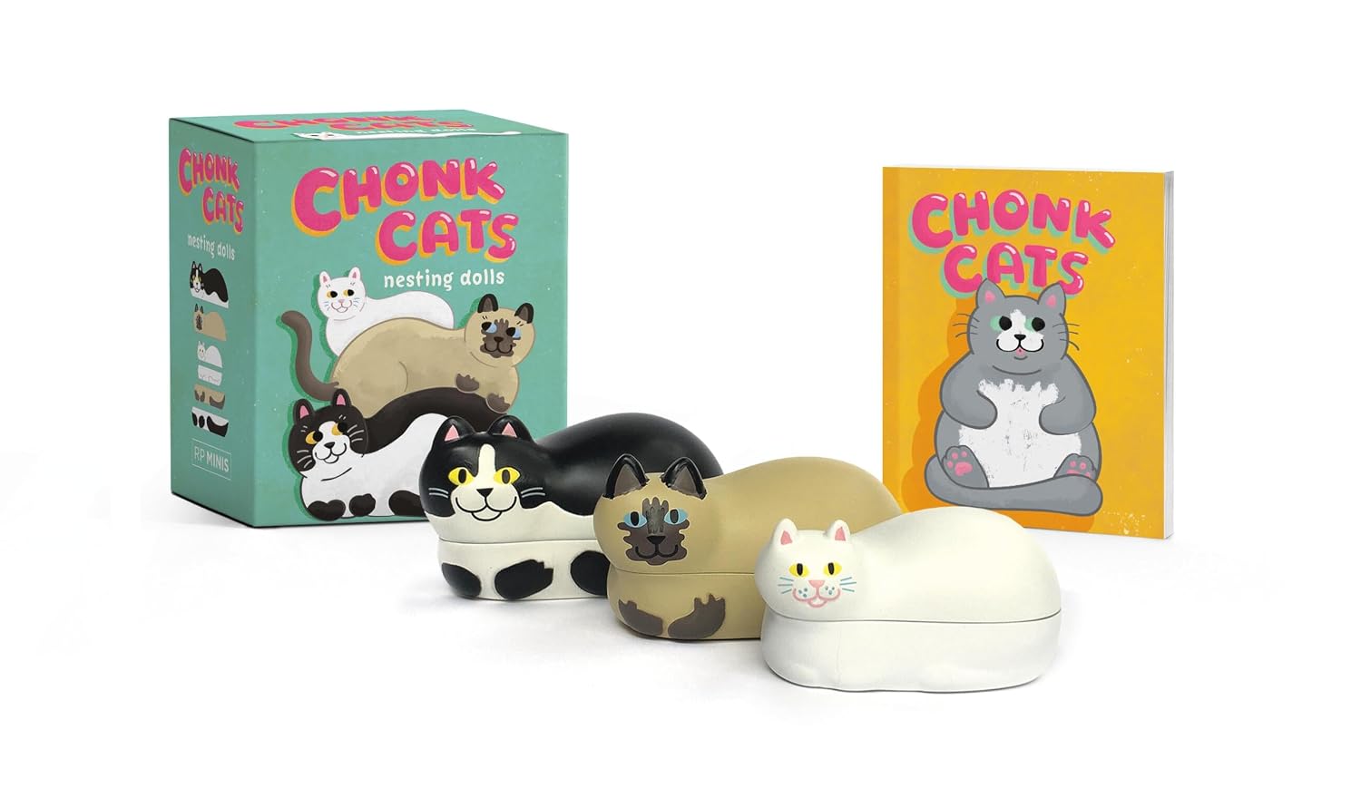 ler totalmente Chonk Cats Nesting Dolls