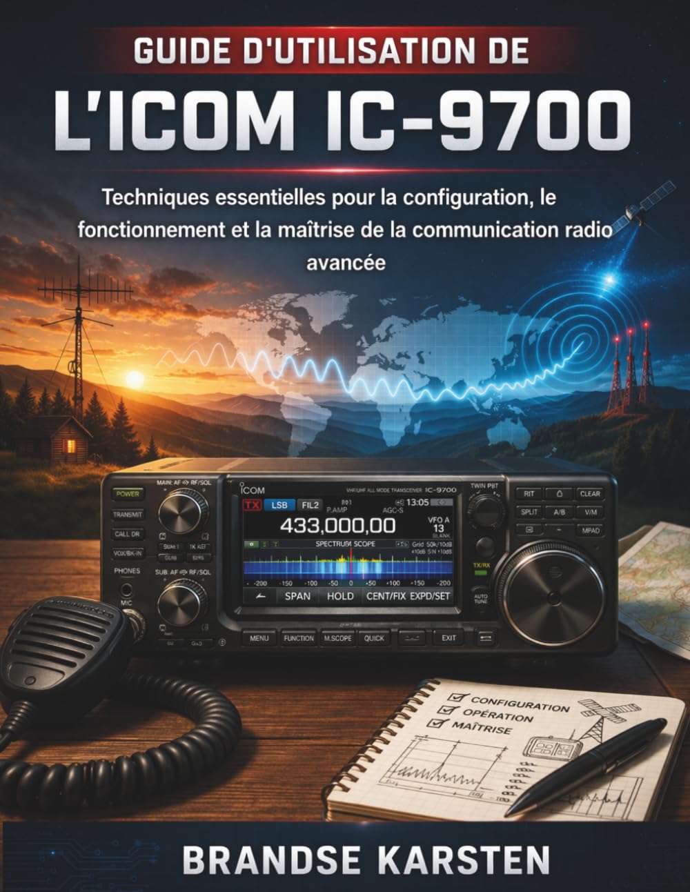 Guide d'Utilisation de l'Icom IC-9700: Techniques essentielles pour la configuration, le fonctionnement et la maîtrise de la communication radio avancée baixar livro de graça