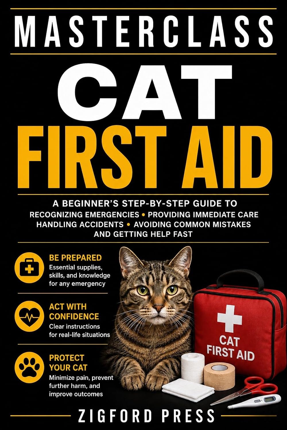 capítulo por capítulo baixar MASTERCLASS: CAT FIRST AID: A Beginner’s Guide to Recognizing Emergencies, Providing First Aid & Protecting Your Cat (Masterclass Series) (English Edition)