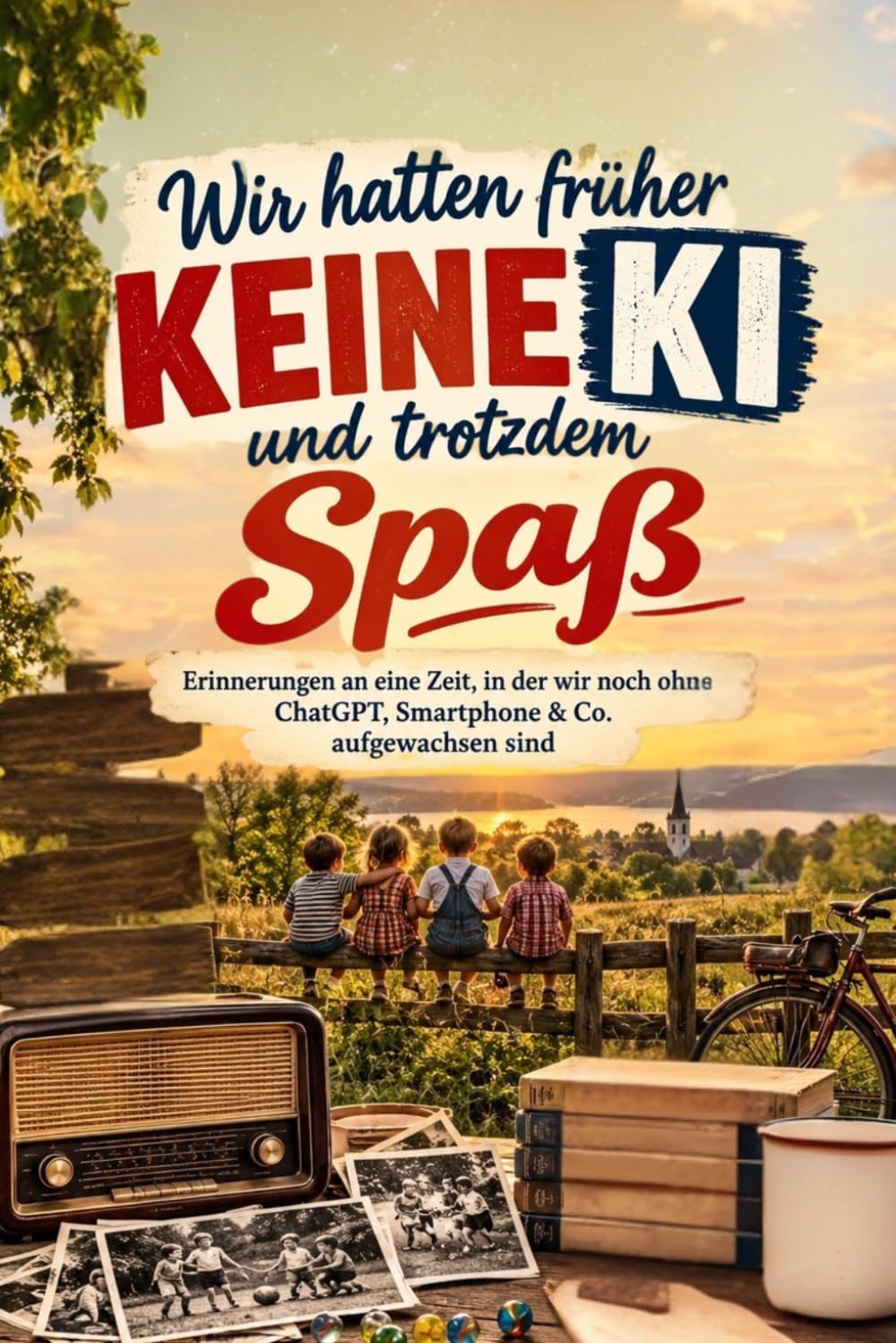 capítulo por capítulo baixar Wir hatten früher keine KI und trotzdem Spaß: Erinnerungen an eine Zeit, in der wir noch ohne ChatGPT, Smartphone & Co. aufgewachsen sind (40 Kurzgeschichten für Senioren) (German Edition)