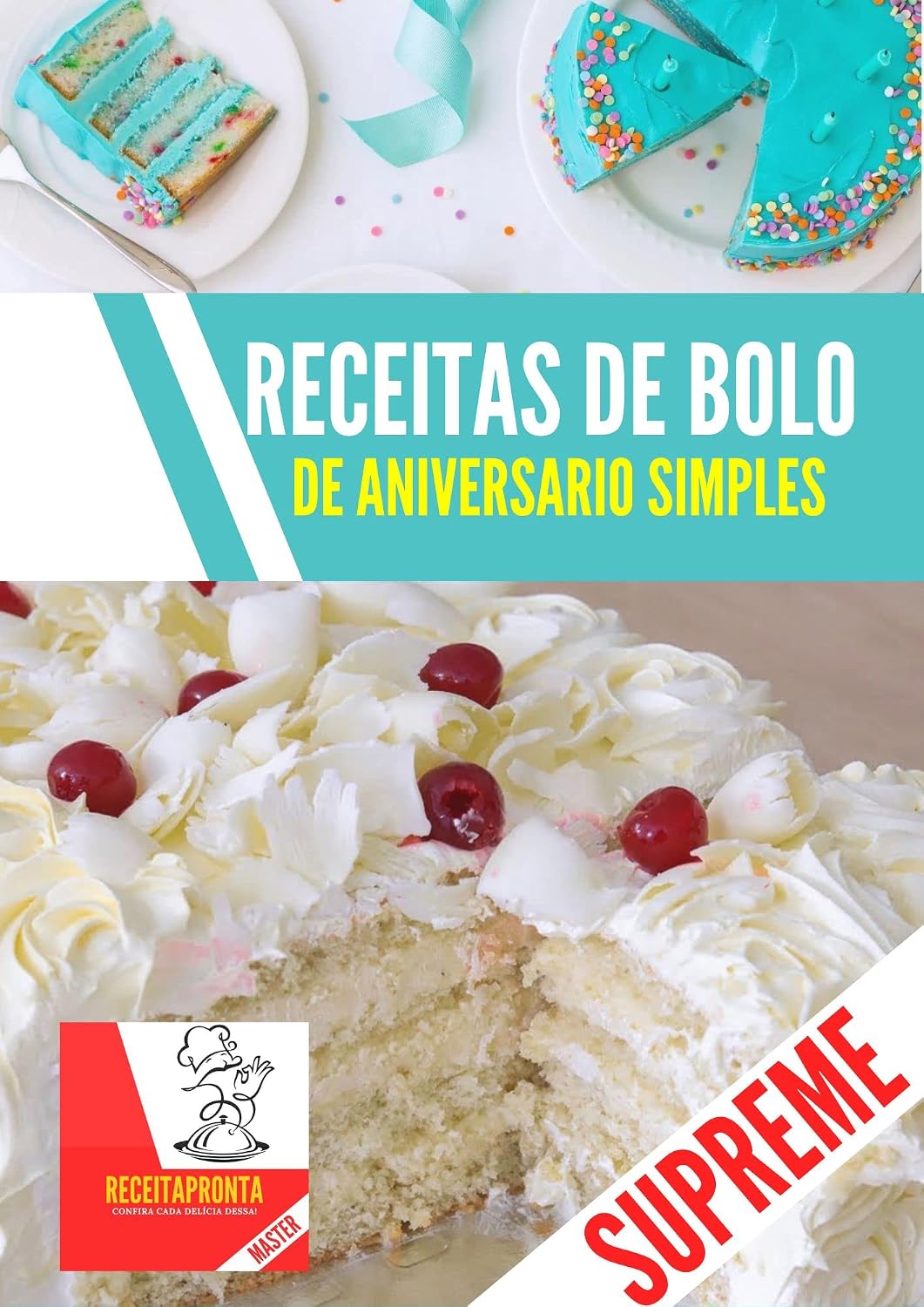 Receitas de bolo de aniversario simples: Confira! baixar o livro de graça