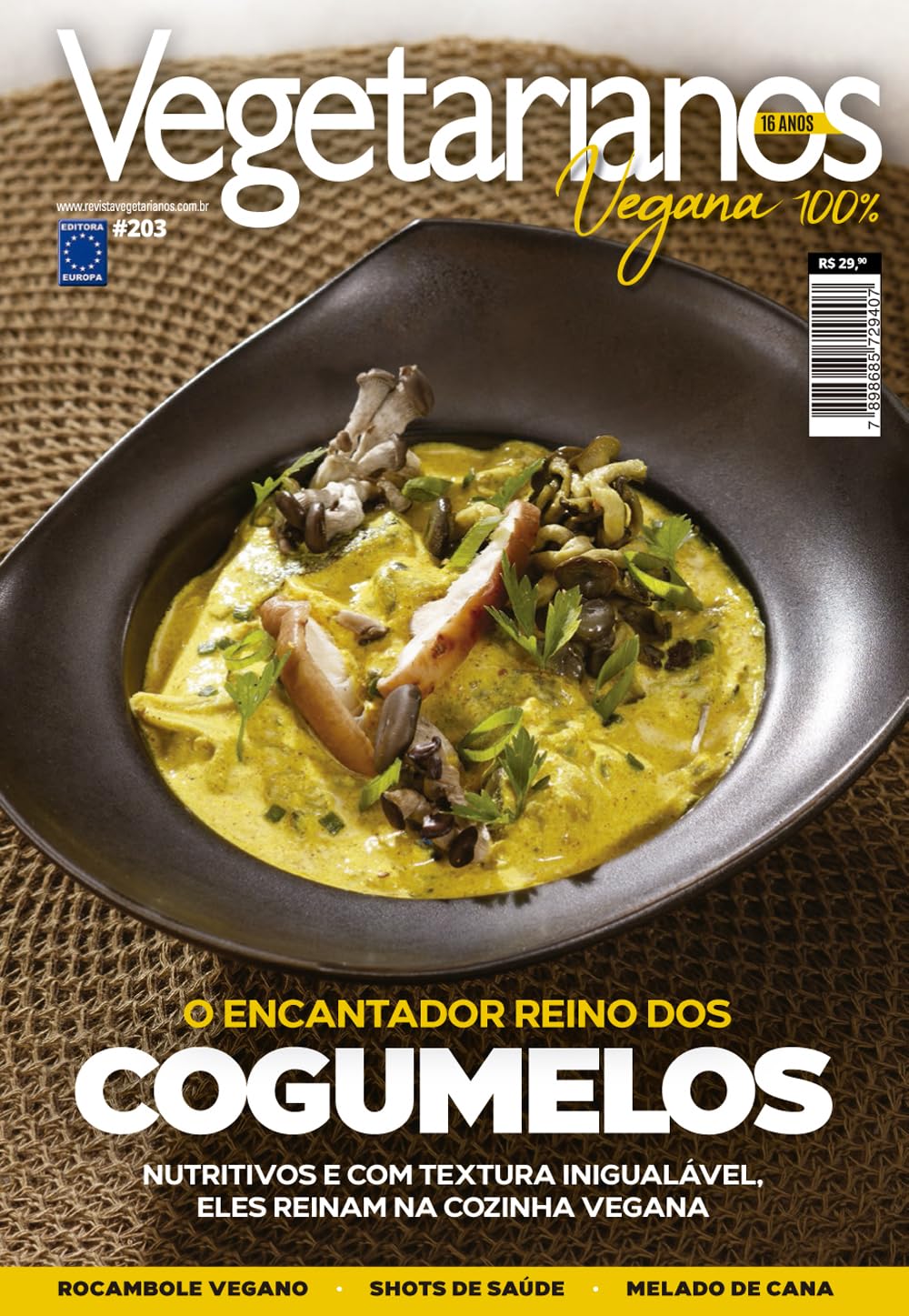 ler totalmente Revista dos Vegetarianos 203