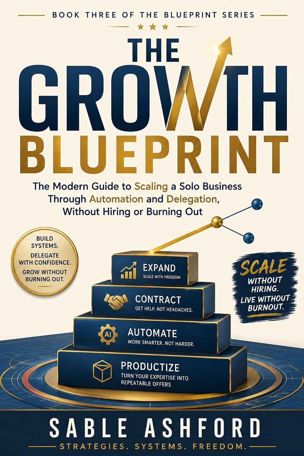 ler totalmente The Growth Blueprint: The Modern Guide to Scaling a Solo Business Through Automation and Delegation, Without Hiring or Burning Out (The Blueprint Series Book 3) (English Edition)