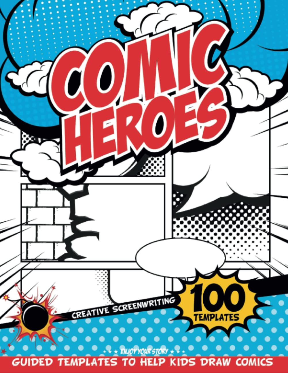 ler totalmente Make Your Own Story Book For Kids: Kids Learning Book for Practicing Storytelling and Drawing Skills and Easily Create A Personalized Comic Book