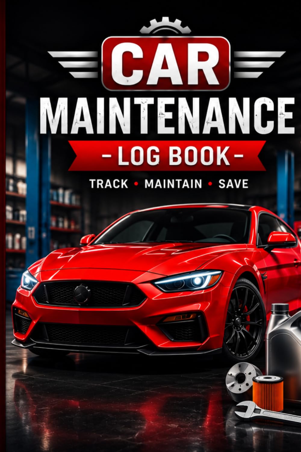 Car Maintenance Log Book: Track Service, Repairs, Expenses & Maintenance History baixar o livro de graça