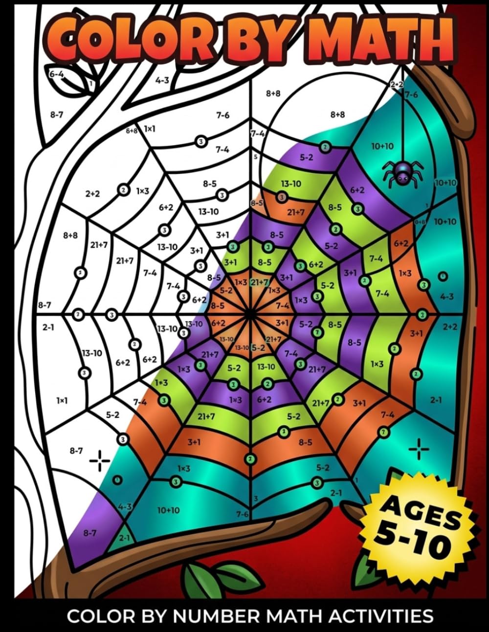 Math Color by Number for Kids Ages 5-10: 25 Color by Code Puzzles with Place Value, Addition, Subtraction, Multiplication, and Division Activities baixar o livro de graça