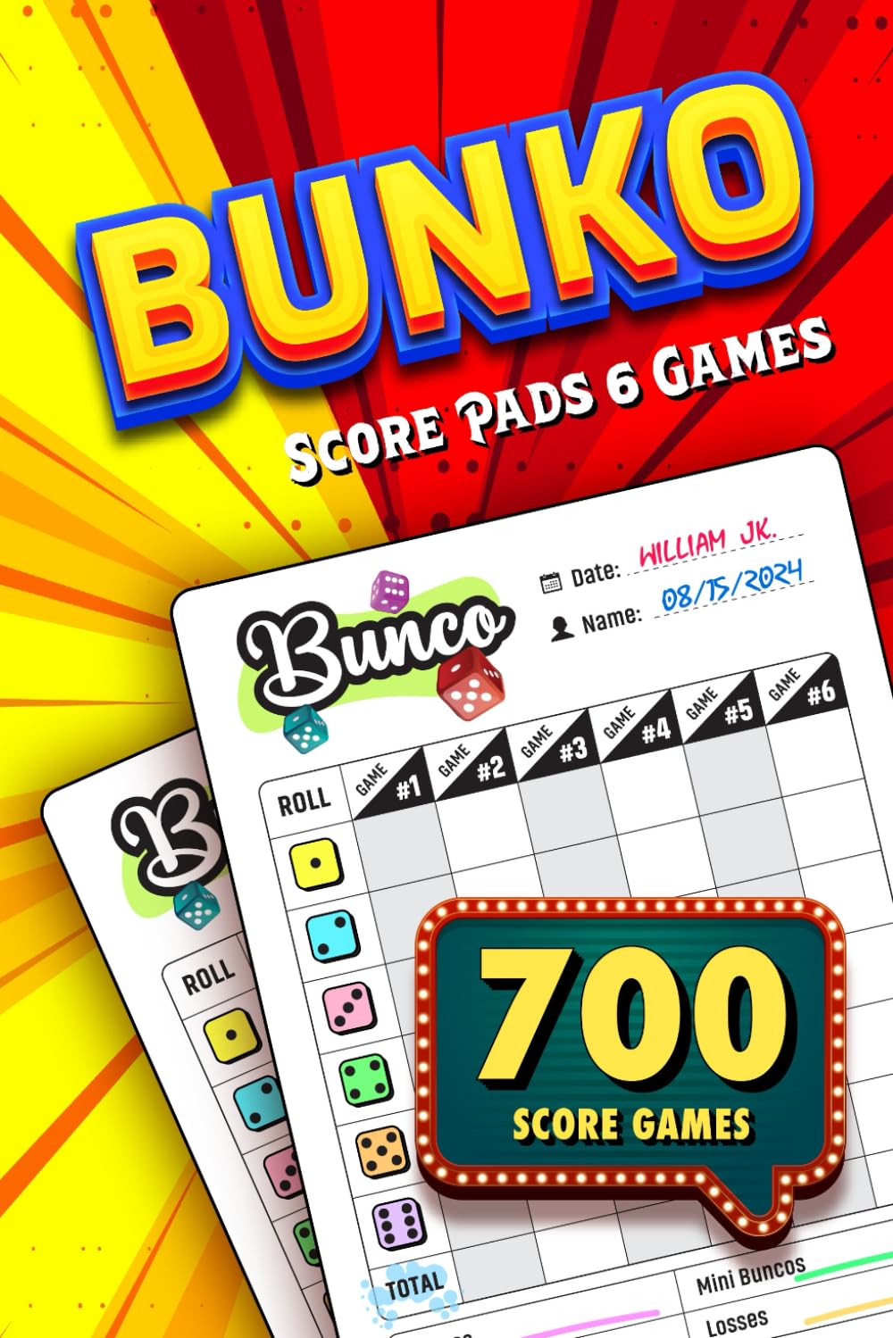 Bunko Score Pads 6 Games: 124 Original Sheets With 700 Scoring Games for Scorekeeping (Bonco Scorebook) baixar livro de graça