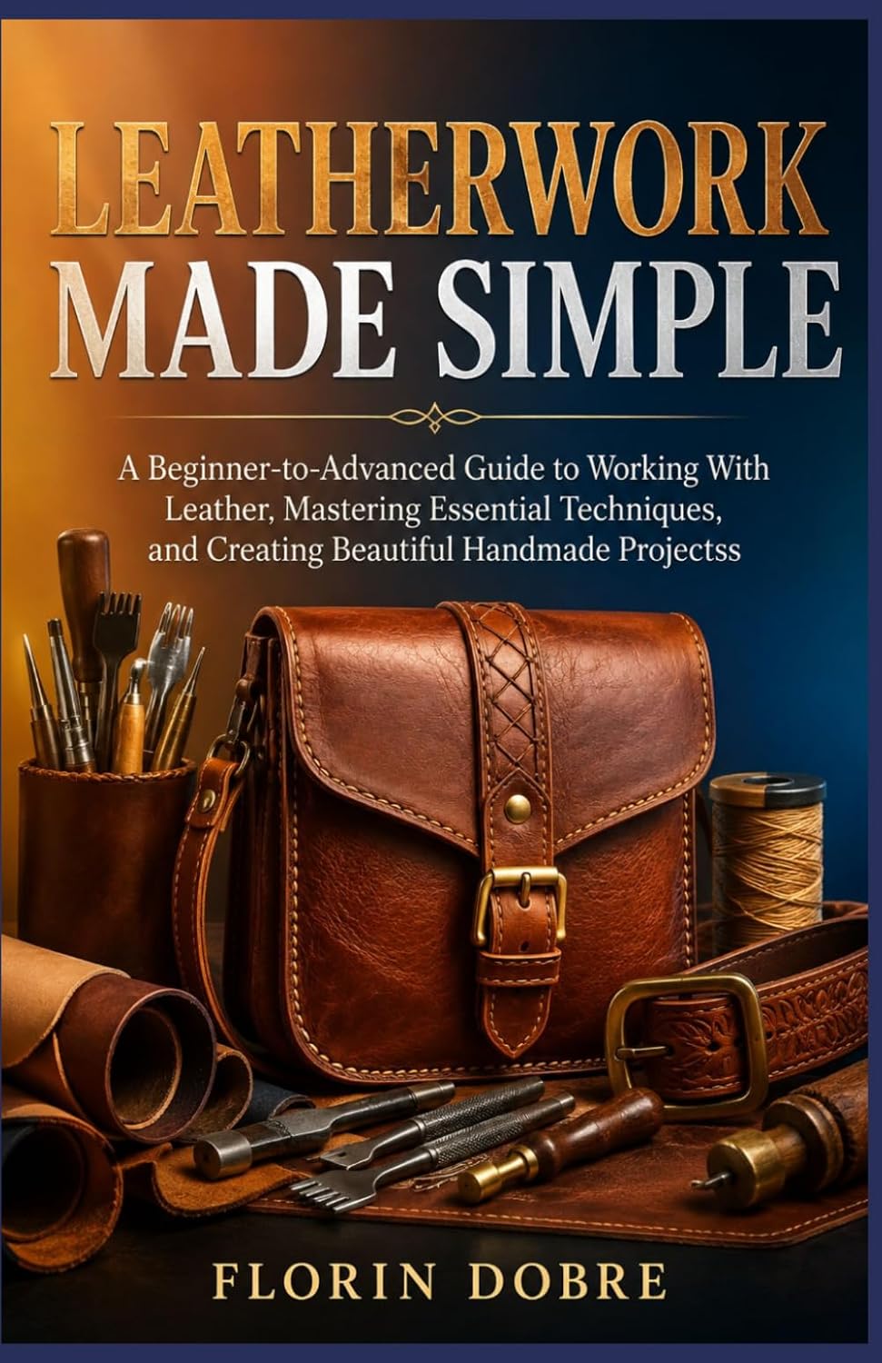 capítulo por capítulo baixar Leatherwork Made Simple: A Beginner-to-Advanced Guide to Working With Leather, Mastering Essential Techniques, and Creating Beautiful Handmade Projects