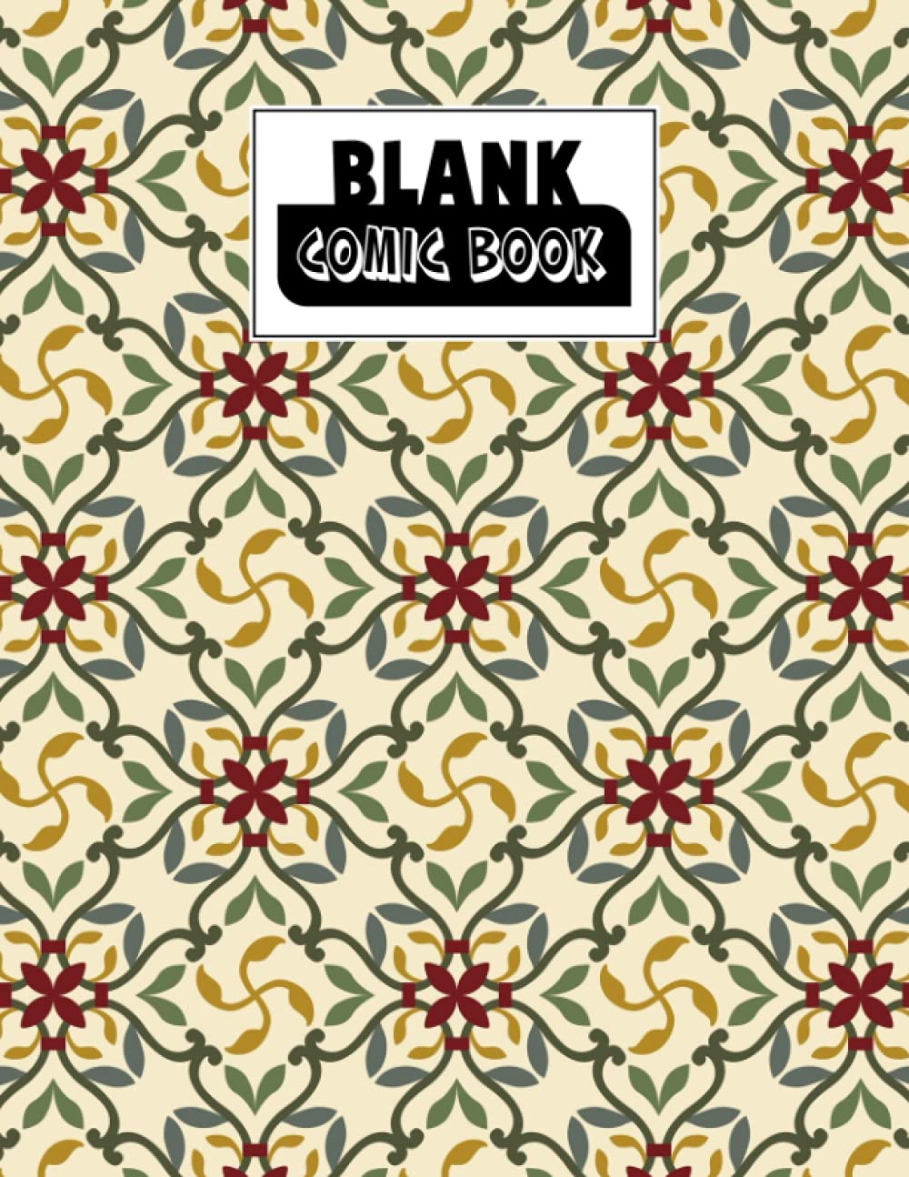 Blank Comic Book: Premium Mandalas Cover Blank Comic Book, Create Your Own Story, Journal, Notebook, Sketchbook for Kids and Adults, 120 Pages - Size 8.5" x 11" Notebook by Marlies Bach baixar o livro de graça