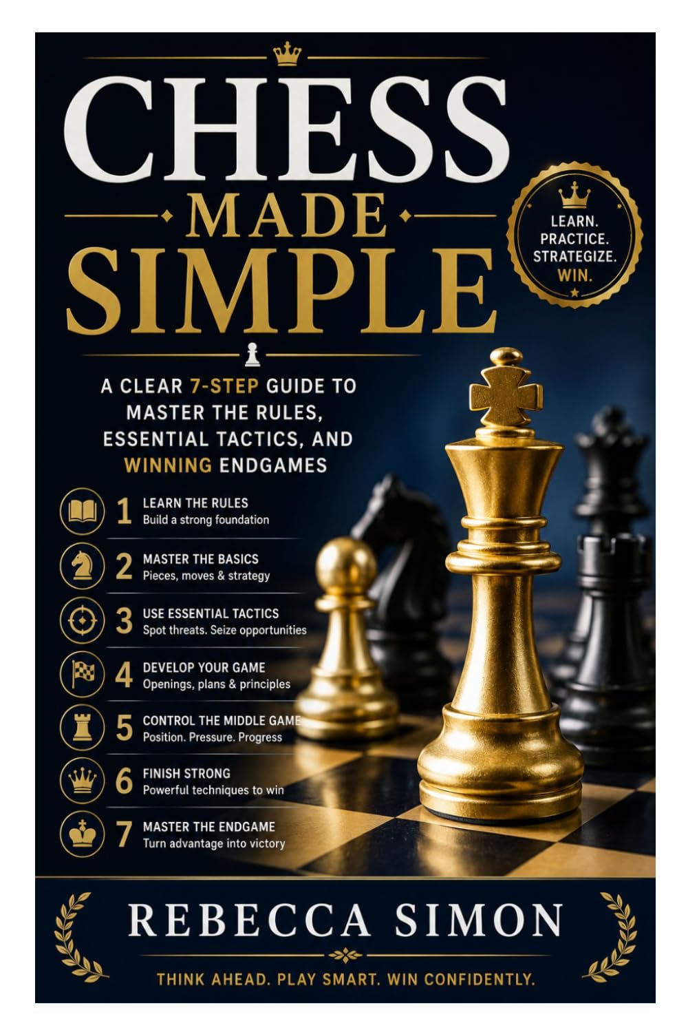 capítulo por capítulo baixar Chess Made Simple: A Clear 7-Step Guide to Master the Rules, Essential Tactics, and Winning Endgames