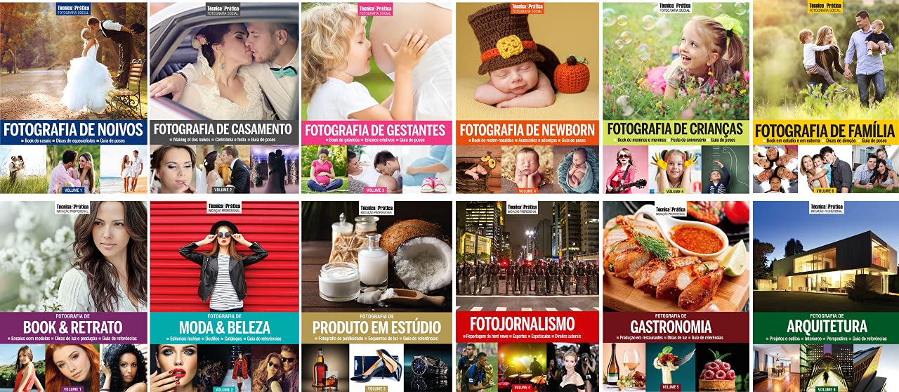 capítulo por capítulo baixar Coleção Fotografia Social + Iniciação Profissional (12 livros)
