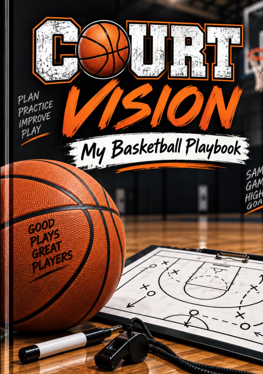 Court Vision: My Basketball Playbook! baixar o livro de graça