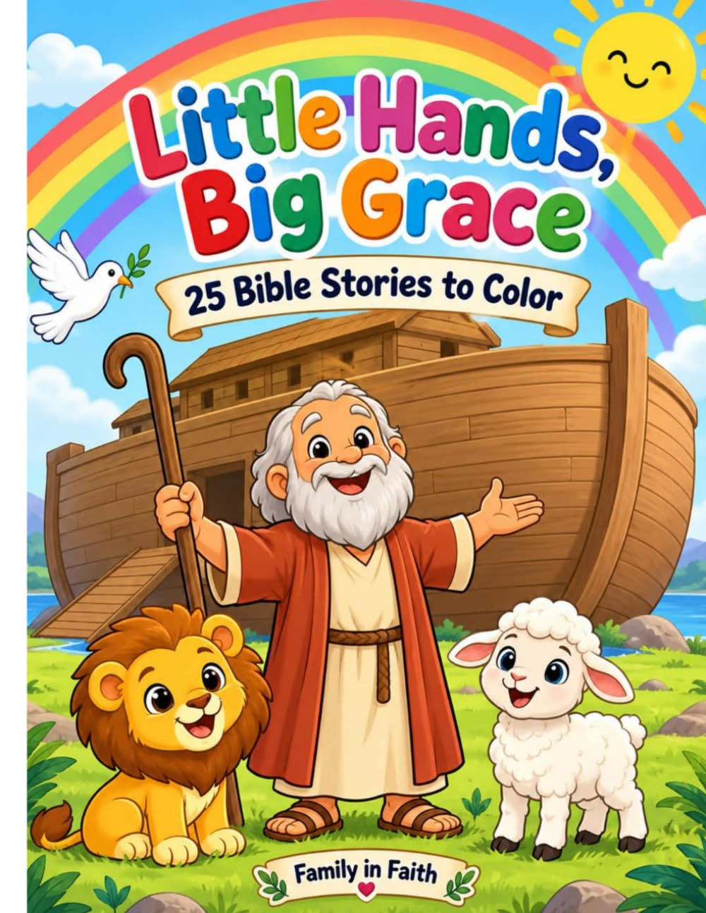 capítulo por capítulo baixar Little Hands,Big Grace: 25 Bible Stories to Color