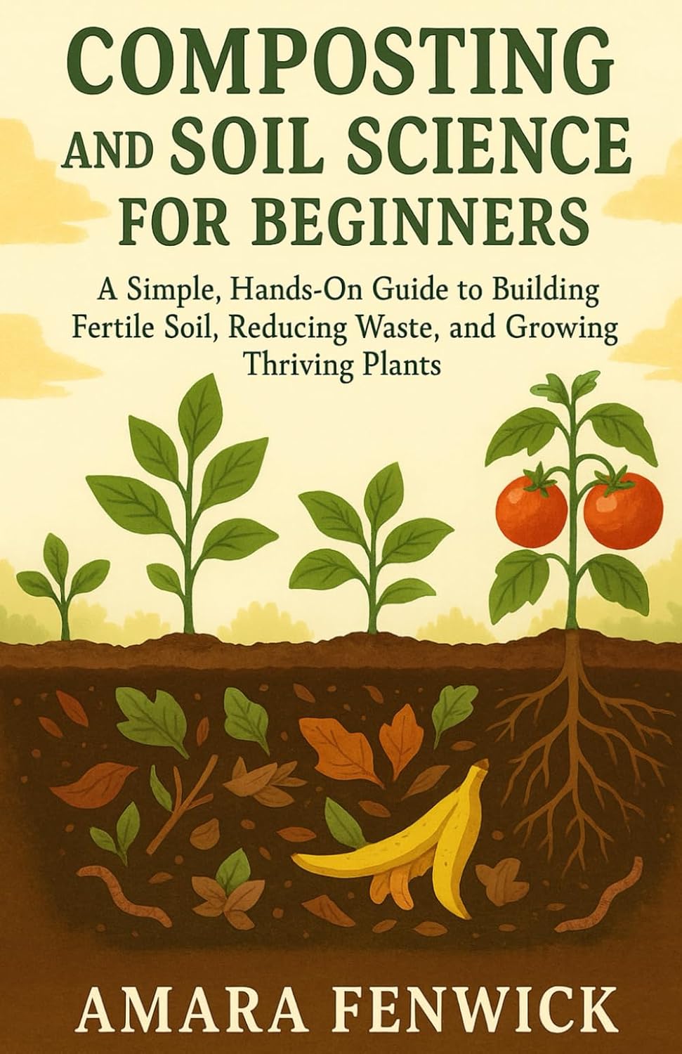 ler totalmente COMPOSTING AND SOIL SCIENCE FOR BEGINNERS: A Simple, Hands-On Guide To Building Fertile Soil, Reducing Waste, And Growing Thriving Plants