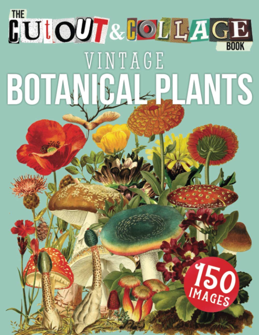 The Cut Out And Collage Book Vintage Botanical Plants: 150 High Quality Vintage Plants Illustrations For Collage and Mixed Media Artists baixar o livro de graça