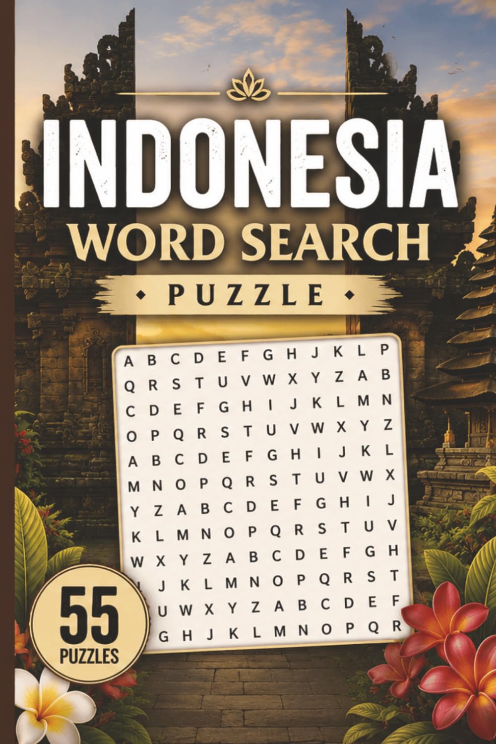 Indonesia Word Search Puzzle: 55 Puzzles Word Search about Indonesia and More | 6x9 inches, 110 pages | Gift for Indonesia & Countries Lover baixar livro de graça