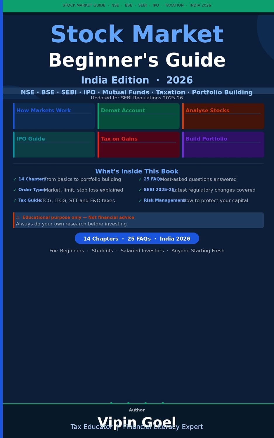 Stock Market Guide for Beginners: Learn Trading, Investing, Technical Analysis & Money Management (Step-by-Step Guide 2026) (English Edition) baixar livro de graça