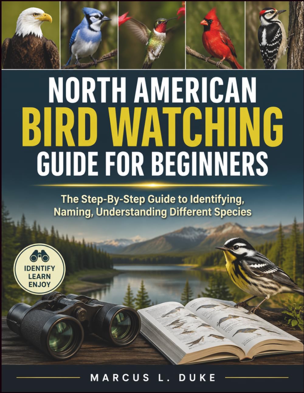 North American Bird Watching Guide For Beginners: The Step-By-Step Guide to Identifying, Naming, Understanding Different Species baixar livro de graça