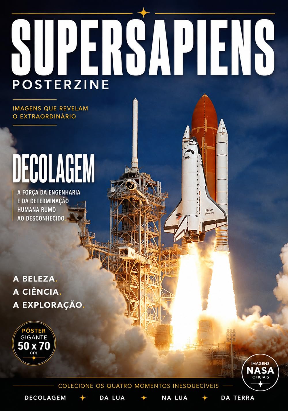 ler totalmente DISCOVERY - RUMO AO ESPAÇO - SuperSapiens Posterzine