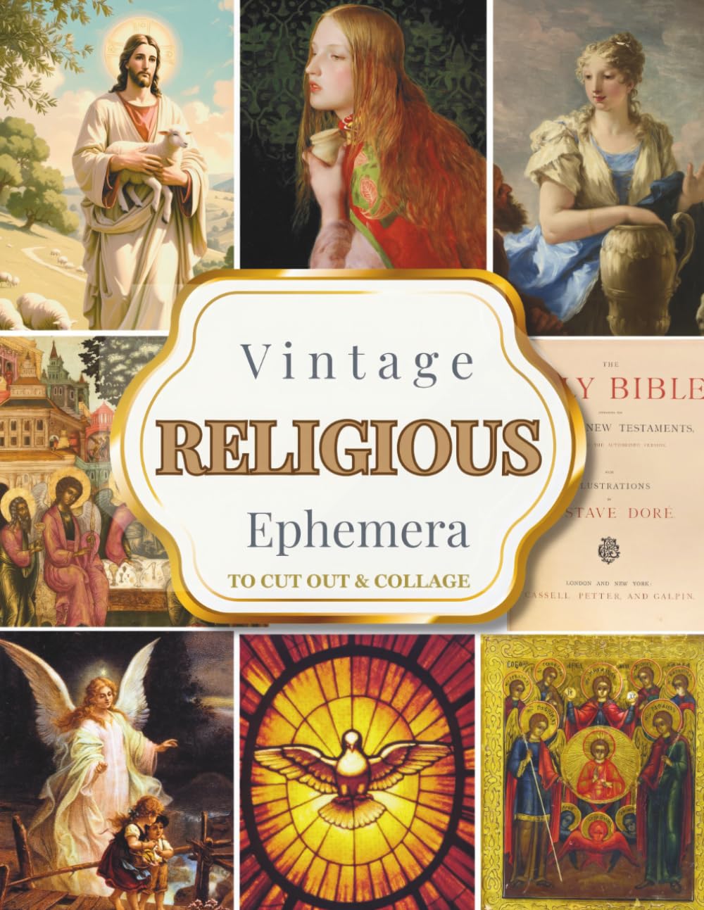 capítulo por capítulo baixar Vintage Religious Ephemera To Cut Out & Collage: Christian Scripture Quotes, Women of the Bible & Biblical Illustrations For Faith Journaling, Scrapbooking & More Creative Crafts