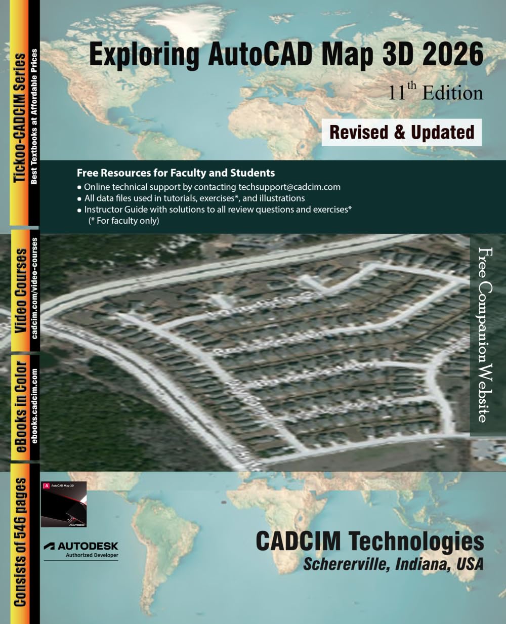 ler totalmente Exploring AutoCAD Map 3D 2026, 11th Edition