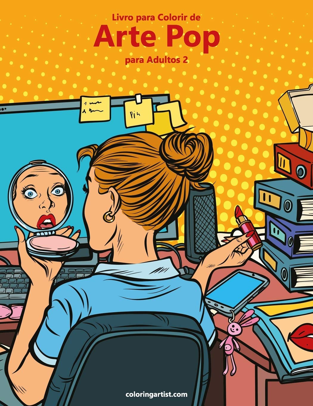 Livro para Colorir de Arte Pop para Adultos 2 baixar o livro de graça