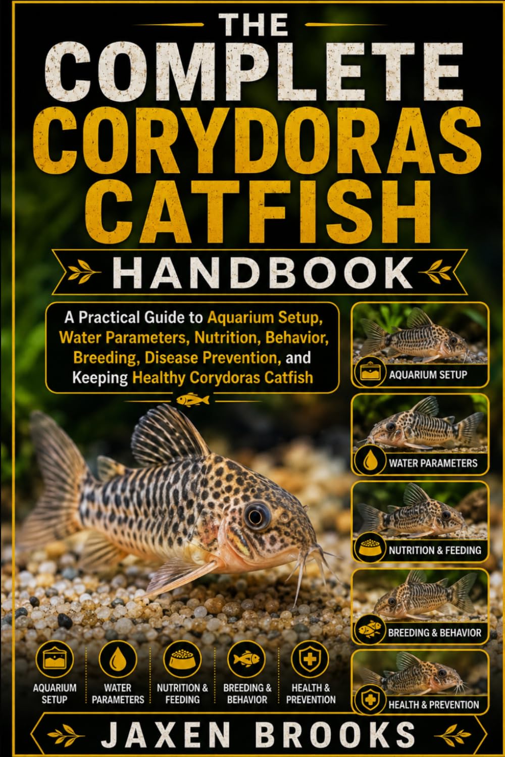 ler totalmente THE COMPLETE CORYDORAS CATFISH HANDBOOK: A Practical Guide to Aquarium Setup, Water Parameters, Nutrition, Behavior, Breeding, Disease Prevention, and Keeping Healthy Corydoras Catfish