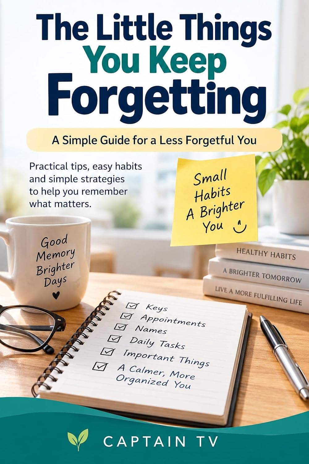 ler totalmente The Little Things You Keep Forgetting: A Simple Guide for a Less Forgetful You (English Edition)