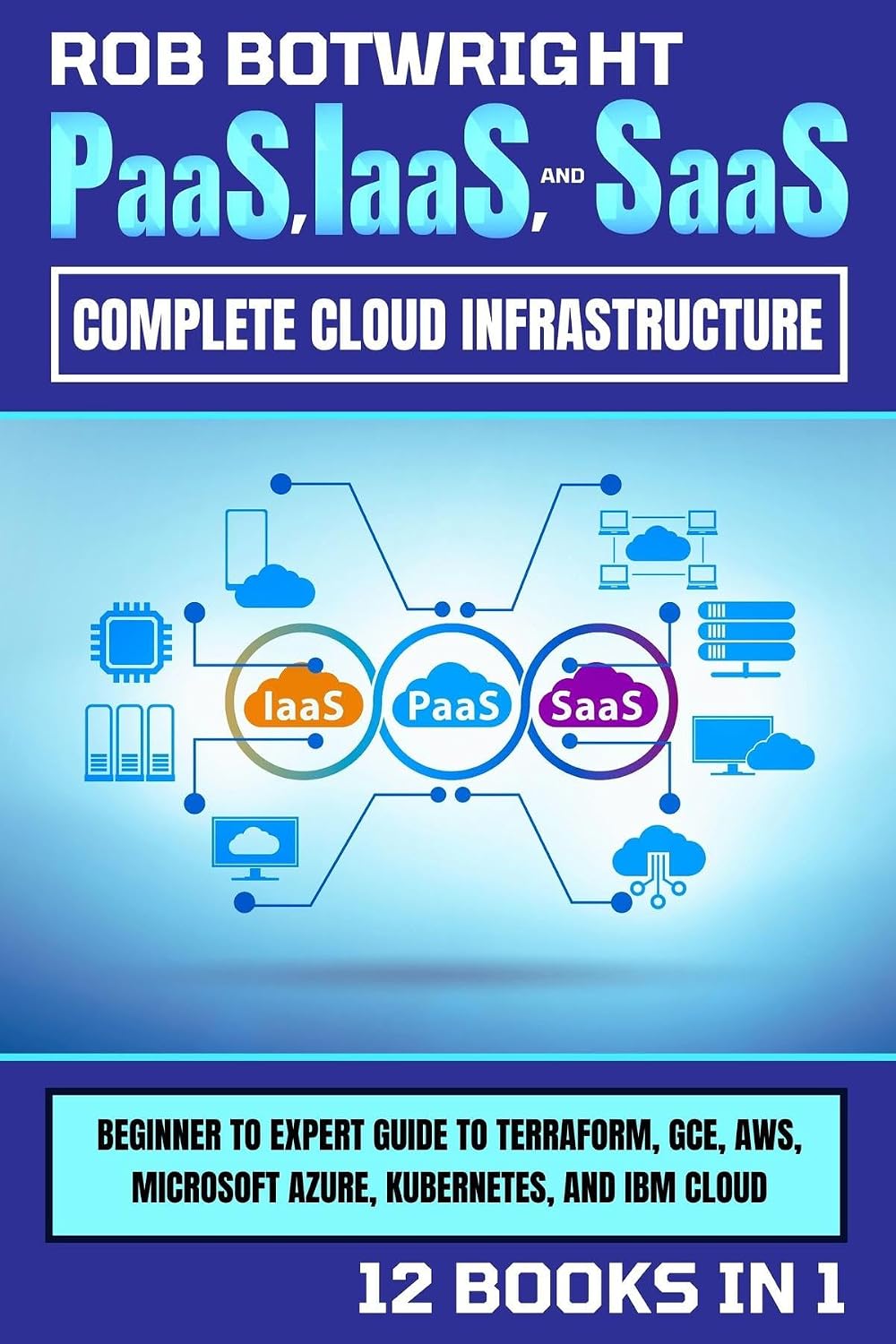 PaaS, IaaS, And SaaS: Beginner To Expert Guide To Terraform, GCE, AWS, Microsoft Azure, Kubernetes, And IBM Cloud (English Edition)