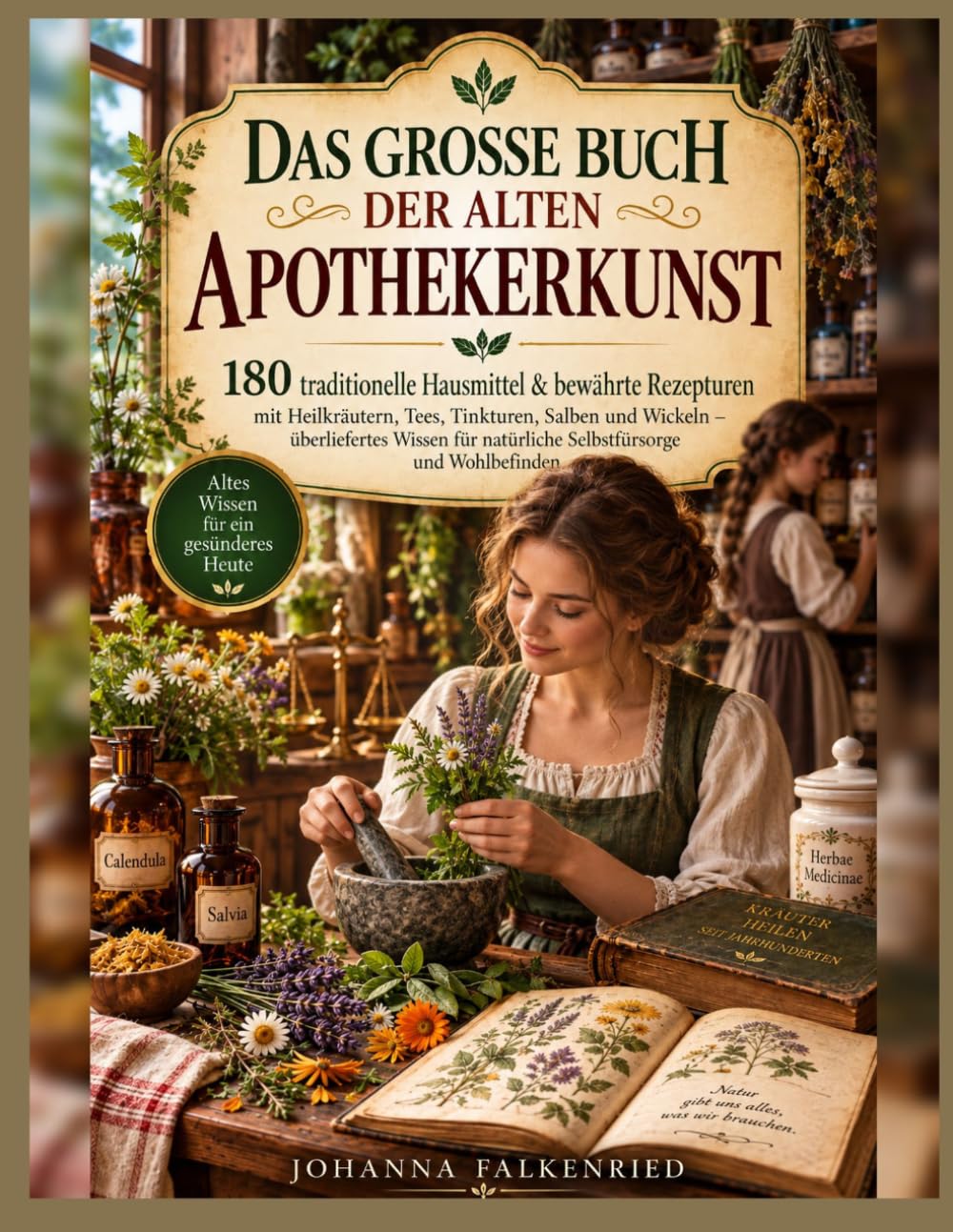 ler totalmente DIE ULTIMATIVE KUNST DER APOTHEKERIN: 180 traditionelle Hausmittel & bewährte Rezepturen mit Heilkräutern, Tees, Tinkturen, Salben und Wickeln – altes... und Wohlbefinden (German Edition)