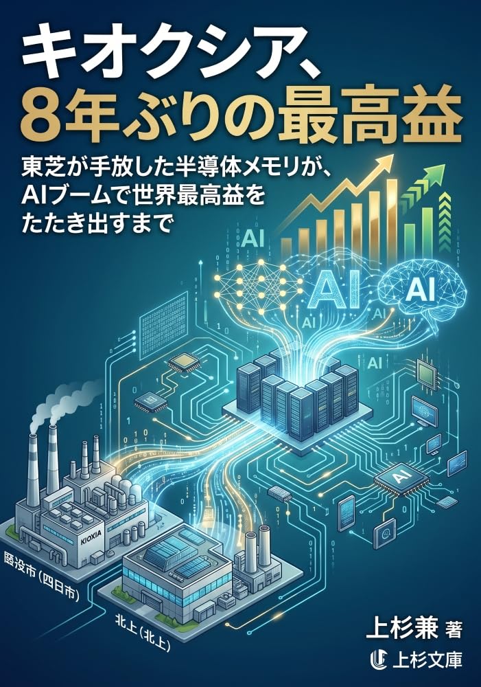 Kioxia Hachinenburi no Saikoeki: Toshiba ga Tebanashita Handotai Memori ga AI Bumu de Sekai Saikoeki wo Tatakidasu made (Uesugi Bunko) (Japanese Edition) baixar o livro de graça